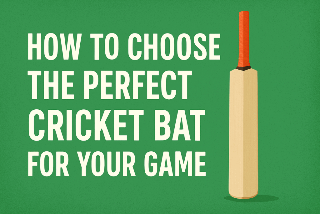 How to Choose the Perfect Cricket Bat for Your Game