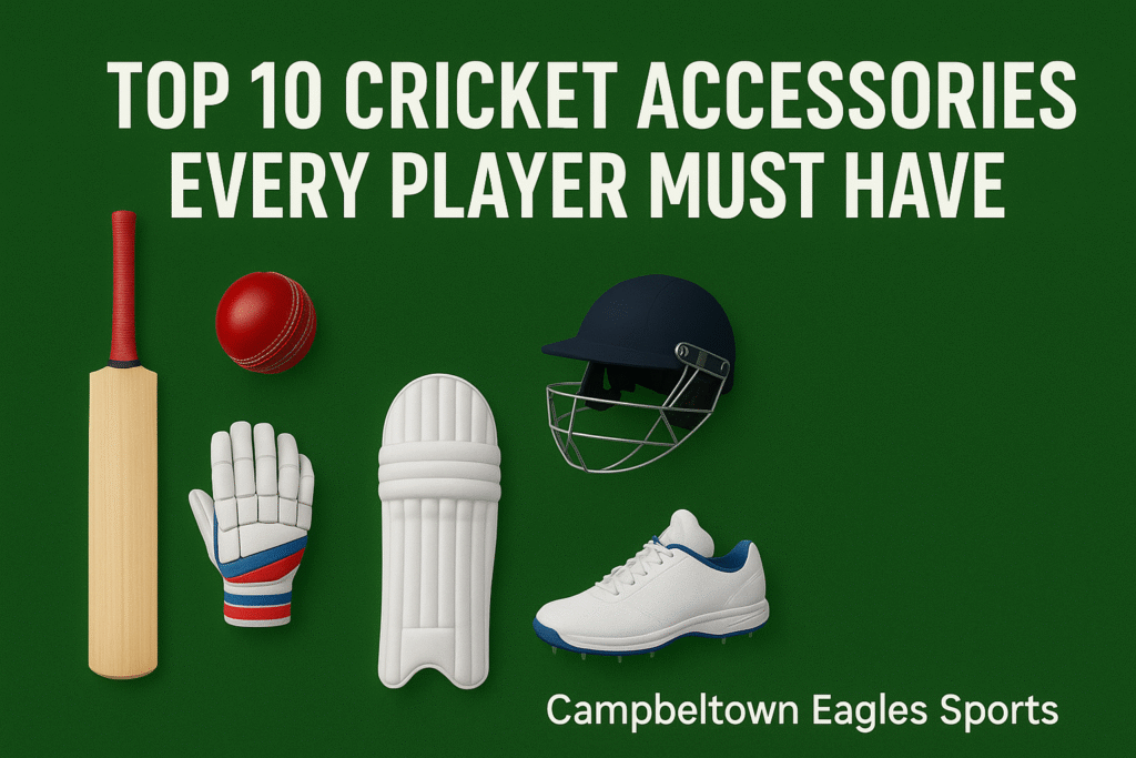 Top 10 Cricket Accessories Every Player Must Have