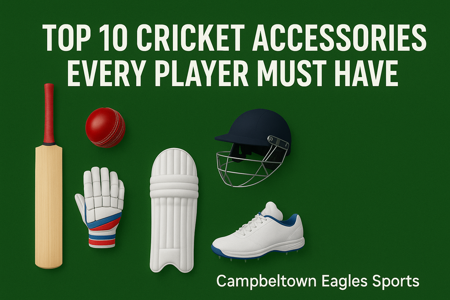 Top 10 Cricket Accessories Every Player Must Have